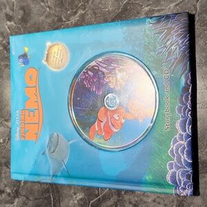 Disney Pixar Finding Nemo storybook and CD